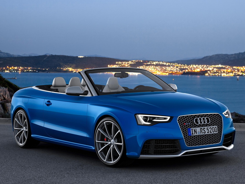 blue, gray interior, rs, conv, 1080P, cars, cabriolet, audi