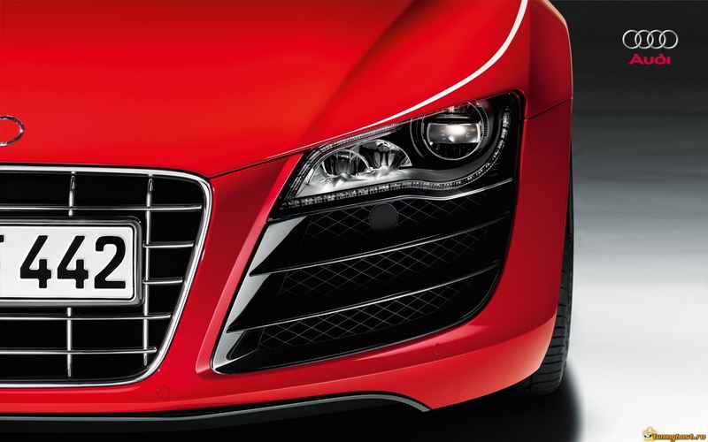 front, cars, headlights, hd, close-up, german, art, r, closeup, vehicles, audi, view, 720P