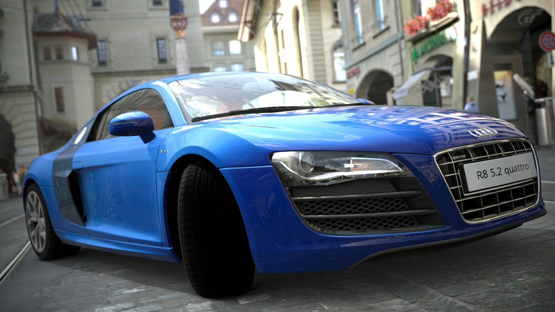 games, cars, playstation, Video Games, gran, hd, video, art, Audi R8, Quattro, turismo, 1080P, r, vehicles, audi, Gran Turismo 5