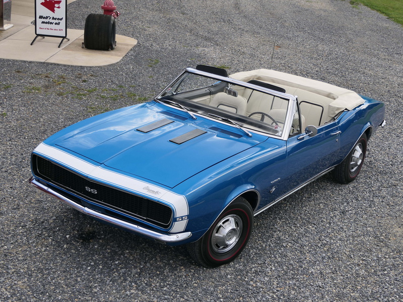350, rs-ss, s-s, camaro, muscle, classic, r-s, chevrolet, 1967, 4K, convertible