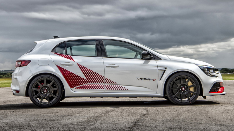 1080P, Renault Megane RS Trophy-R, Renault, Car, Sport Car, Race Car, White Car