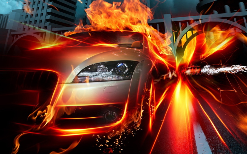 2K, tt, audi, fire, hd, cars