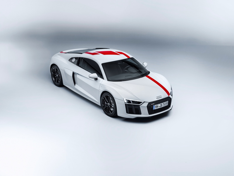 2017, Audi R8 V10 RWS, 4K, Frankfurt Motor Show, 4K