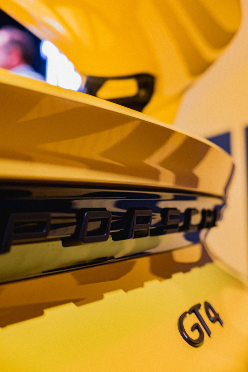 yellowcar, racer, backlight, Audi S5, Porsche 718 Boxster S, yellow, Audi, 5K, carshow, photography, car