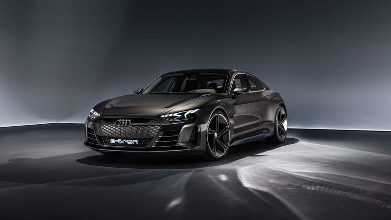 k, e-tron, 4K, e, tron, 2019, Audi, gt, Concept