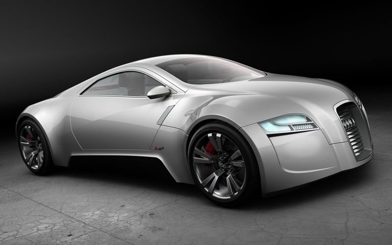 zero, car, concept, sports, audi concept, audi, audi concept car, grey, 1080P, r