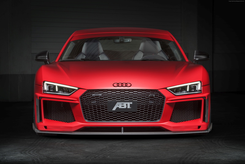 4k, 2K, ABT Audi R8, cars 2017