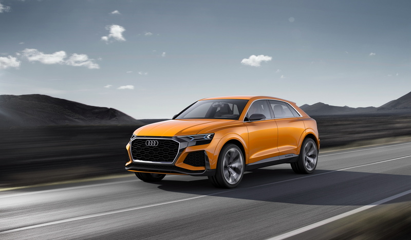 4K, 4K, 2017, Audi Q8 Sport, Geneva Motor Show