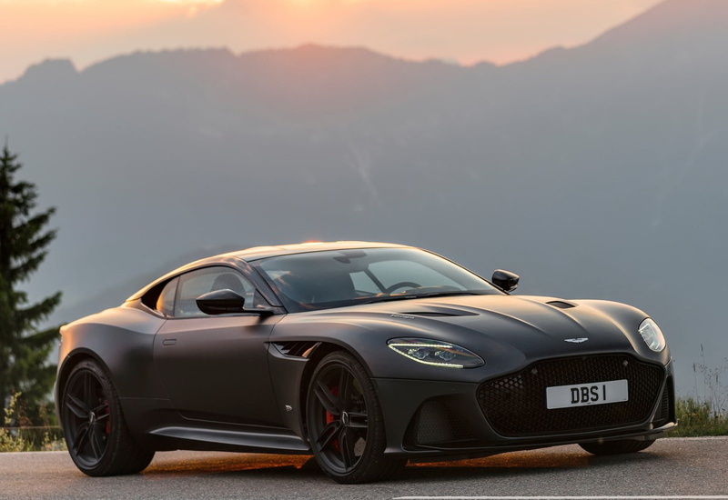 no people, stationary, superleggera, sky, transportation, luxury, martin, nature, grey, mode of transportation, dbs, 720P, sunlight, day, motor vehicle