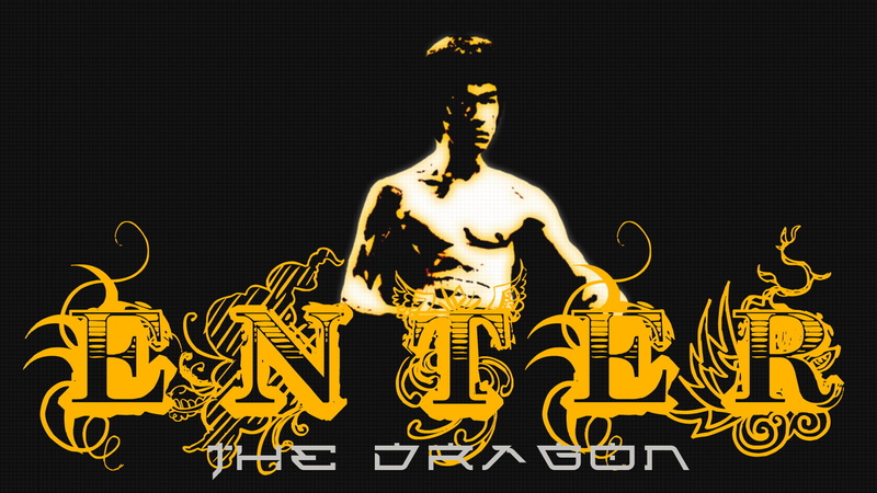 arts, martial, logo, enter, lee, dragon, bruce, 1080P, movie, poster