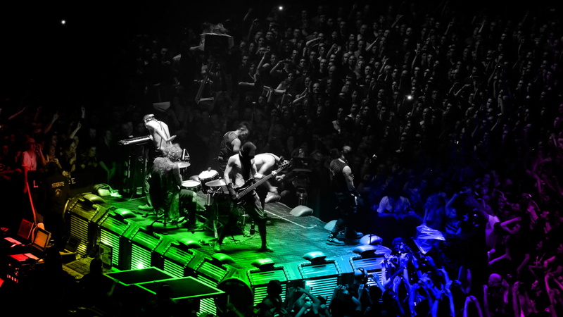 1080P, Band (Music), Music, Concert, Rammstein, Colorful