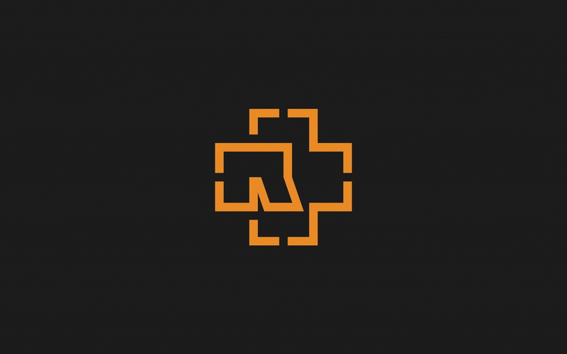 symbol, minimalistic, 1080P, rammstein