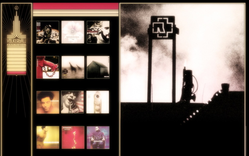 human representation, male likeness, wall - building feature, business, television set, rammstein, representation, indoors, technology, photography themes