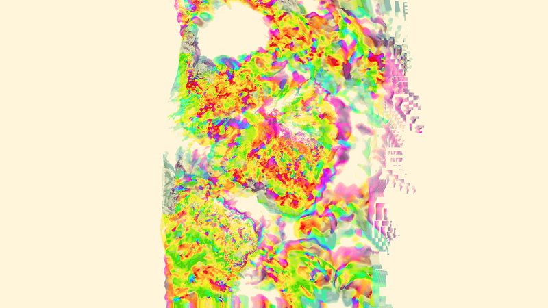 close-up, healthcare and medicine, science, multi colored, variation, glitch art, ink, paint, mixing, splashing, white background, LSD, studio shot, scientific experiment