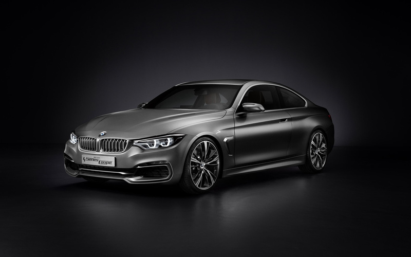 bmw, studio, BMW 4 Series, series, 2K, coupe, gray, concept