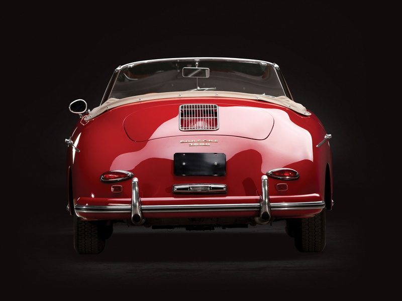 convertible, t 2, 1958, porsche, retro, 2K, 356a, 1600