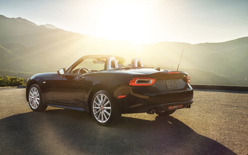 car, Fiat 124, Convertible, 2K