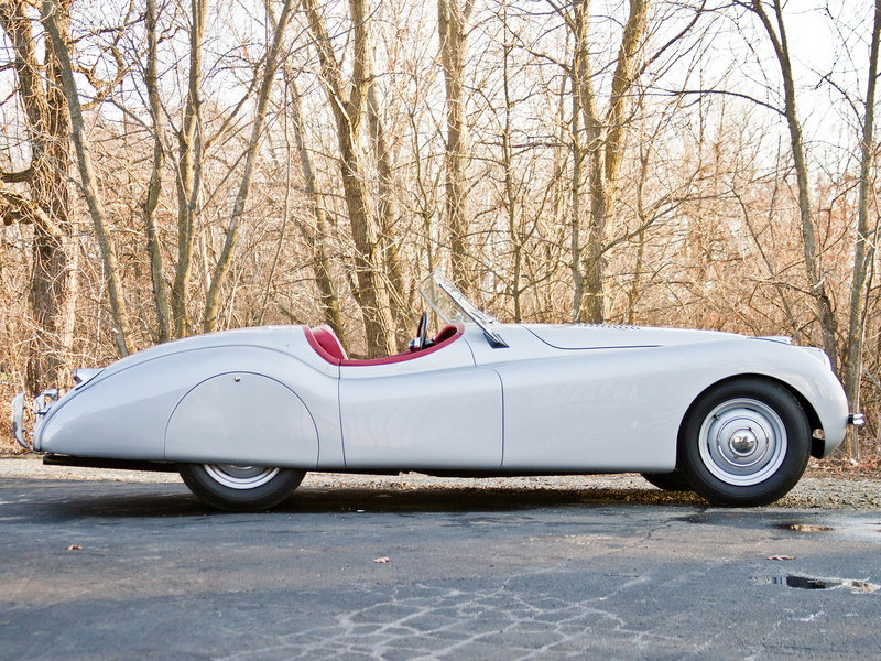 jaguar, xk120, sportcar, 1949, 1080P, retro, roadster, alloy