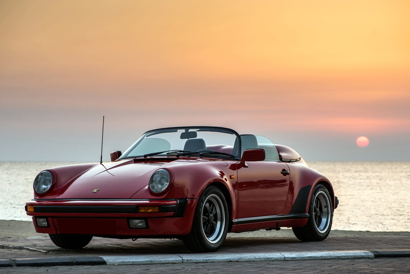 speedster, carrera, porsche, supercar, 4K, turbolook, 1989, 911