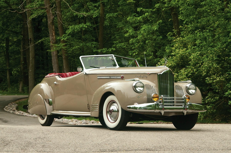 1080P, super, drop, victoria, 1941, packard, eight, convertible, vintage, classic, darrin