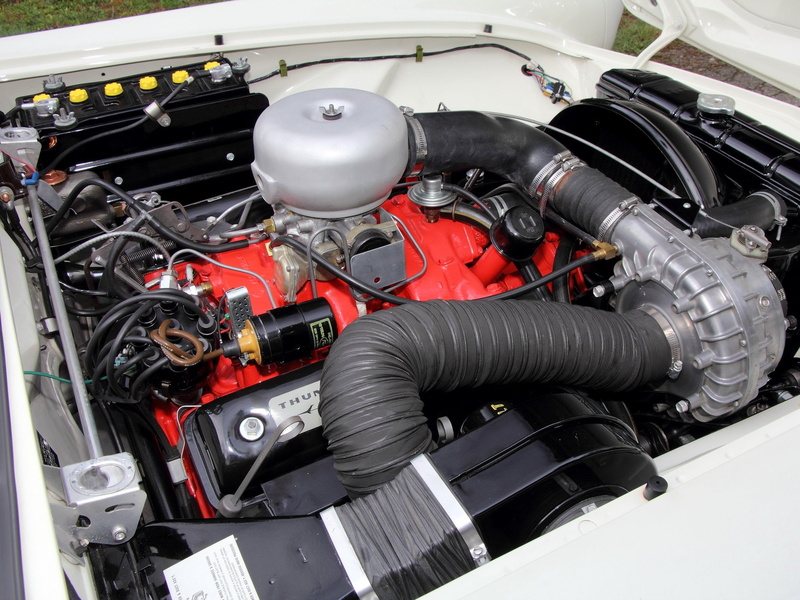 300hp, 1957, 40a, 1080P, special, retro, supercharged, thunderbird, engine, ford, 312