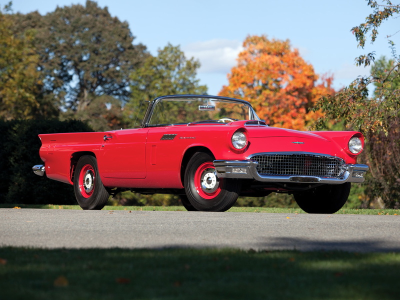 retro, thunderbird, 300hp, muscle, 40a, special, supercharged, 1080P, supercar, 312, ford, 1957