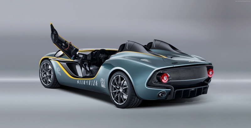 Aston Martin CC100 Speedster, 2K, silver, supercar