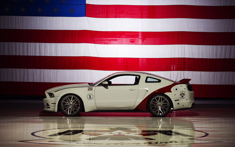 2014, cars, red, gt, white, mustang, force, air, 2K, edition, thunderbirds, ford, us