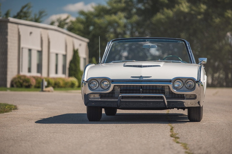 1962, classic, thunderbird, white, convertible, cars, 720P, ford