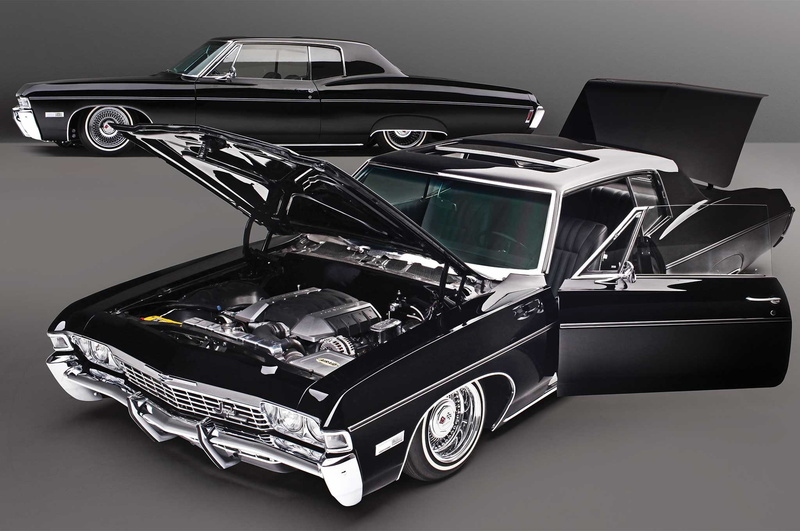 rod, chevrolet, gangsta, 1968, rods, tuning, lowrider, custom, hot, 1080P, impala