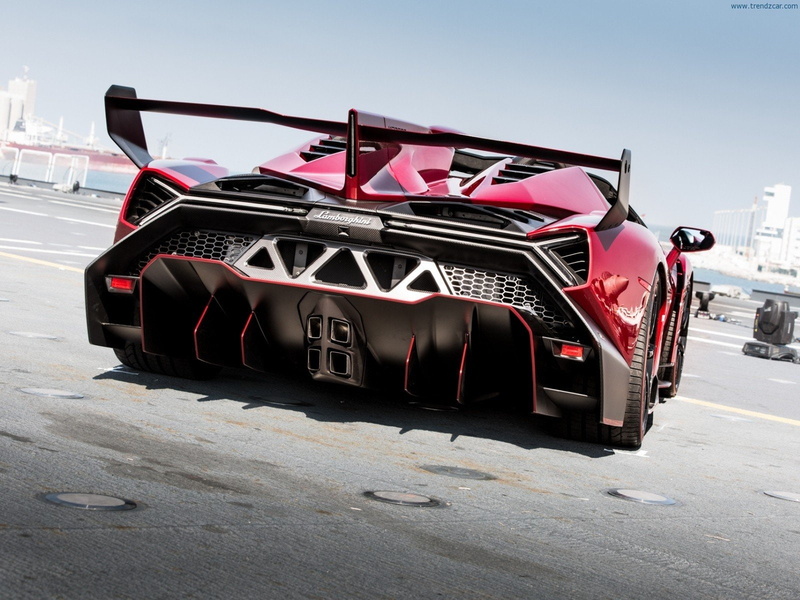 720P, supercar, italan, rosso, roadster, red, 2014, veneno, lamborghini