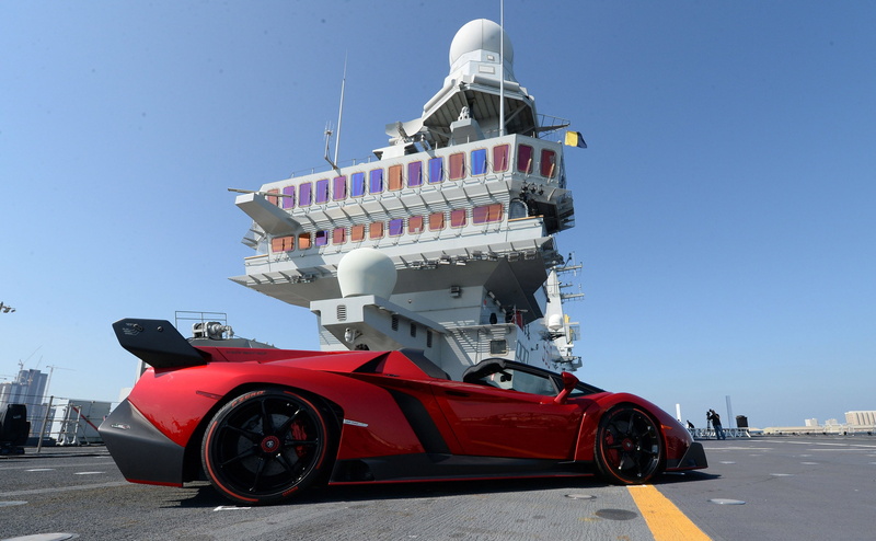 lamborghini, rosso, 2K, veneno, supercar, 2014, red, italan, roadster