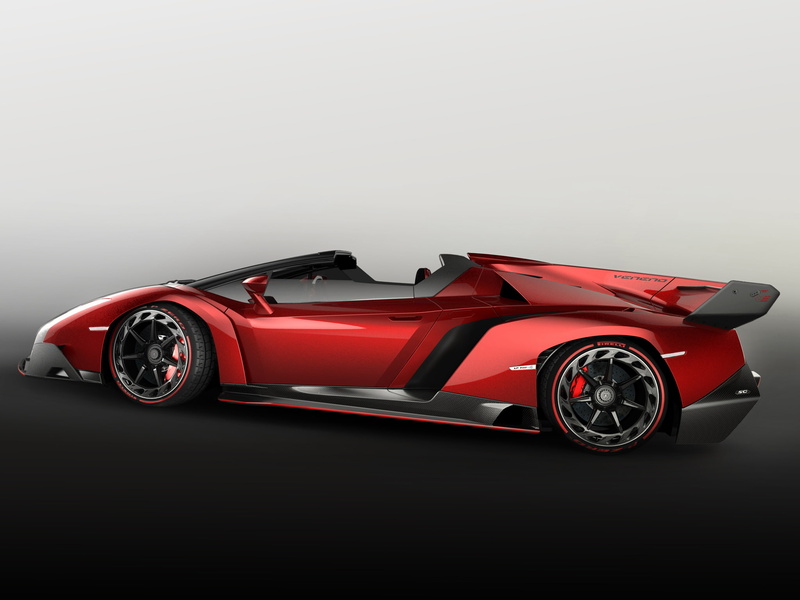 supercar, 1080P, veneno, lamborghini, roadster, wheel, 2014
