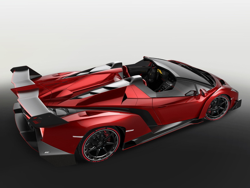 veneno, 2014, supercar, roadster, 1080P, lamborghini