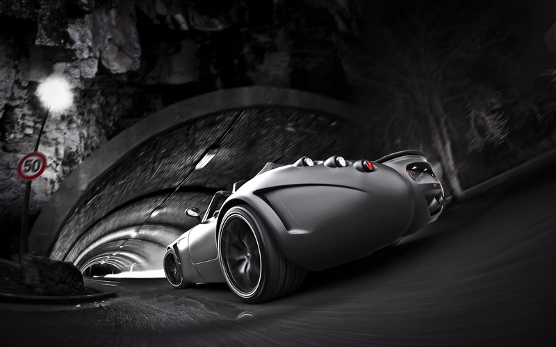 2K, bat, speed, wiesmann, black