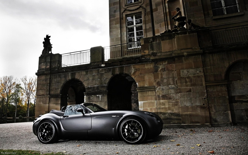 matte, bat, black, cars, wiesmann, mf5, 1080P, roadster