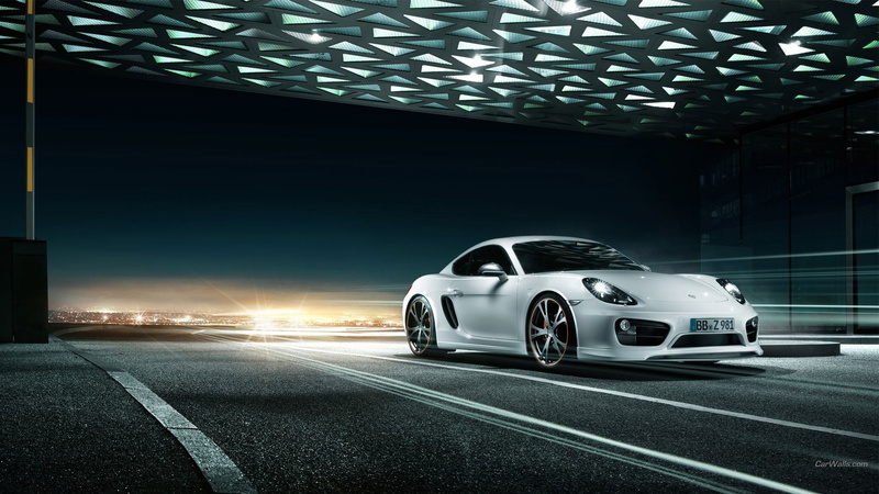 no people, headlight, symbol, outdoors, Porsche Cayman, road marking, road, 1080P, illuminated, night, motion, speed, motor vehicle, blurred motion, on the move