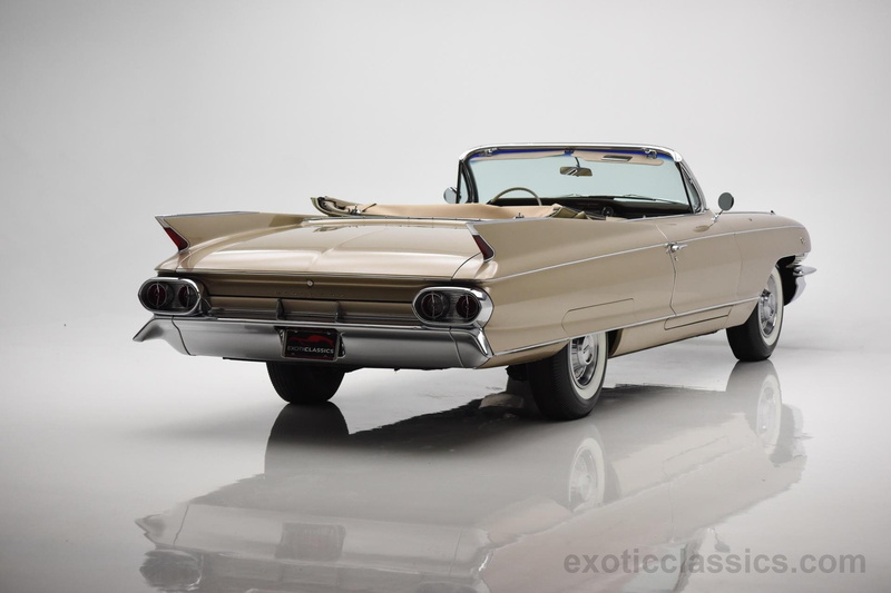 classic, cars, convertible, cadillac, eldorado, 1080P, biarritz, 1961