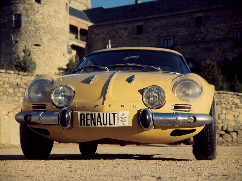 alpine, a110, classic, renault, 1961, 720P