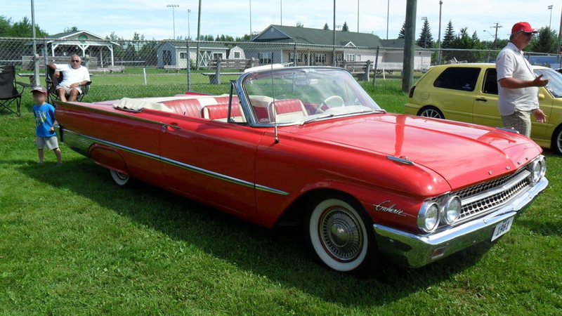 1961, ford, convertible, 1080P, galaxie, cars, classic