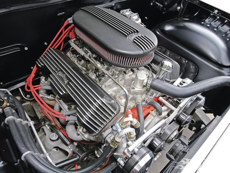 chevy, cars, bel, classic, 1961, hot, rod, air, engine, muscle, 720P