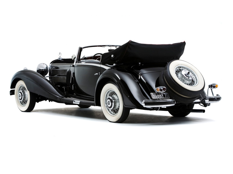 benz, luxury, retro, mercedes, cabriolet, 1080P, 1935, 500k