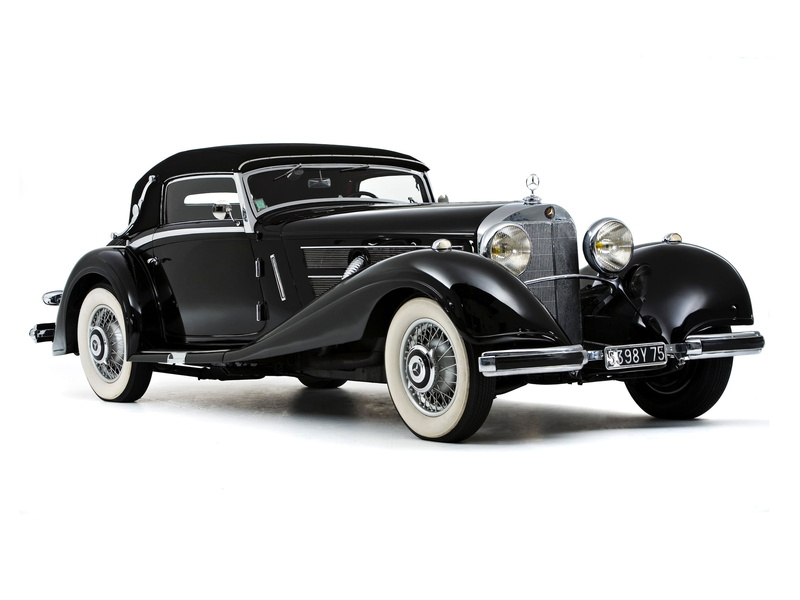 mercedes, cabriolet, 1080P, benz, retro, 500k, 1935, luxury