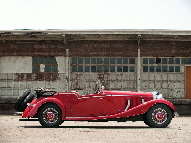 mercedes, 1080P, 500k, benz, classic, tourer, cars, mayfair, 1934