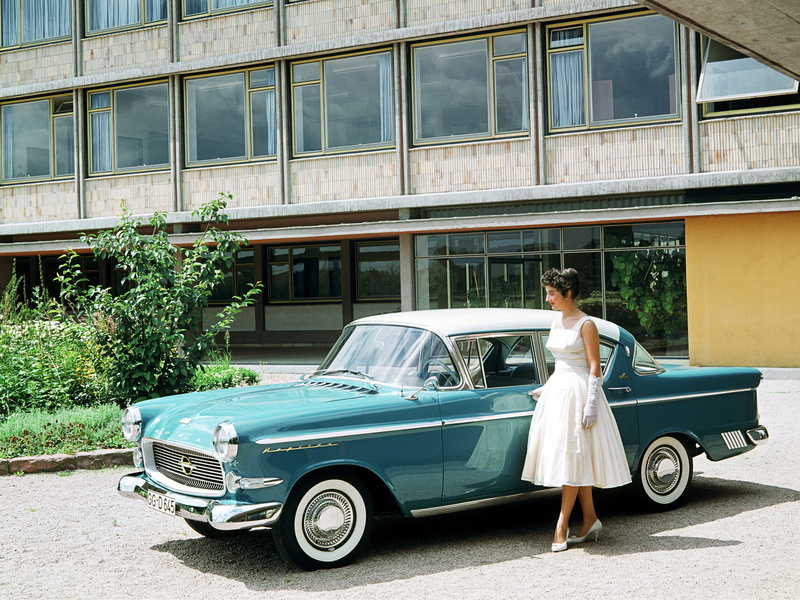 opel, kapitan, 1958, p 1, retro, 1080P