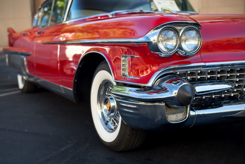machine, Cadillac Fleetwood 60 Special, car, red, 1080P, 1958