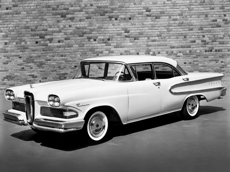 1958, 58a, 1080P, ranger, edsel, sedan, retro, 4 door