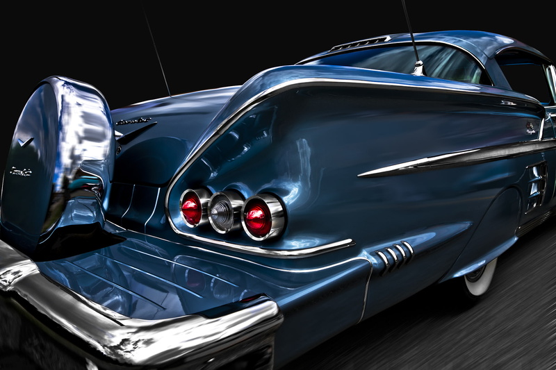 Impala, retro, classic, 1958, 1080P, Chevrolet