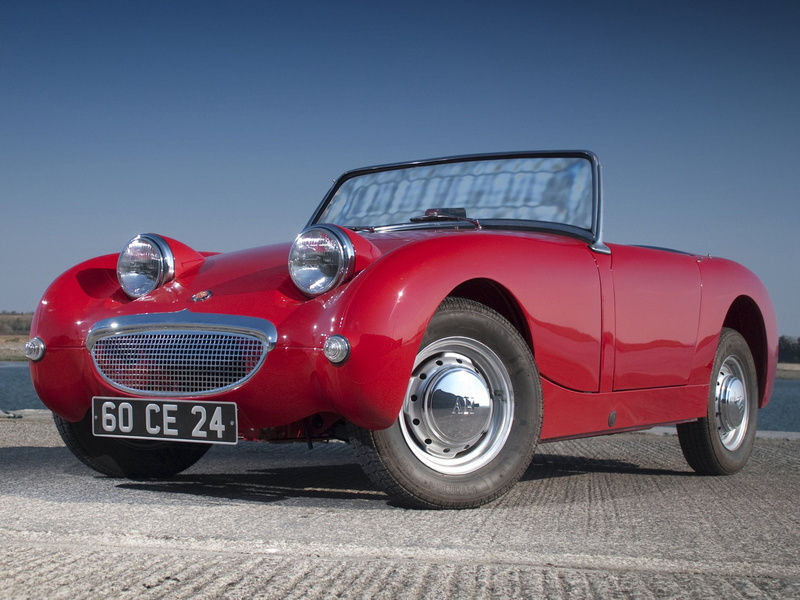classic, 1958 61, healey, austin, sprite, mki, 1080P