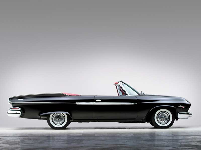 1961, dart, phoenix, convertible, dodge, classic, 1080P, d 500